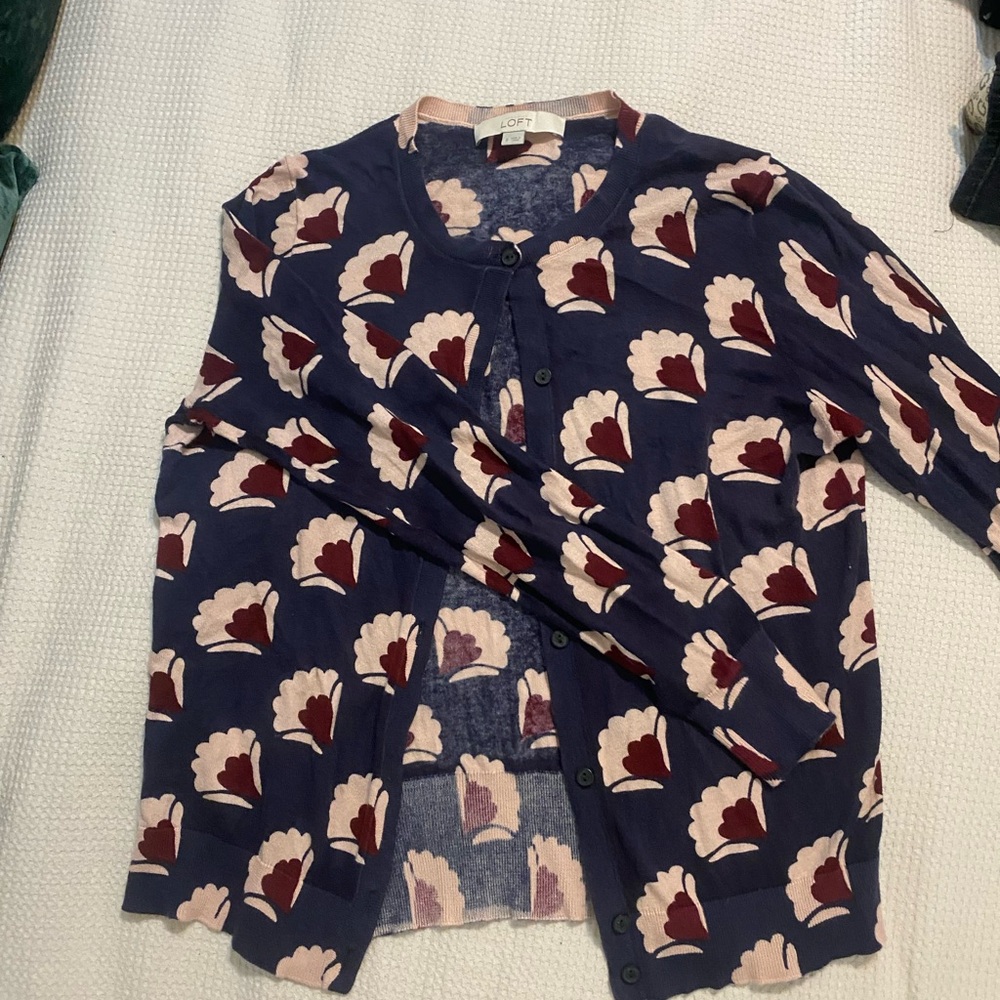 Loft Cardigan Size Small